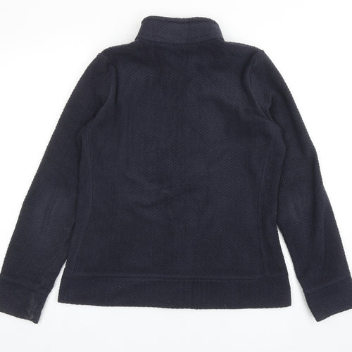 Marks and Spencer Womens Blue Jacket Size 10 Zip