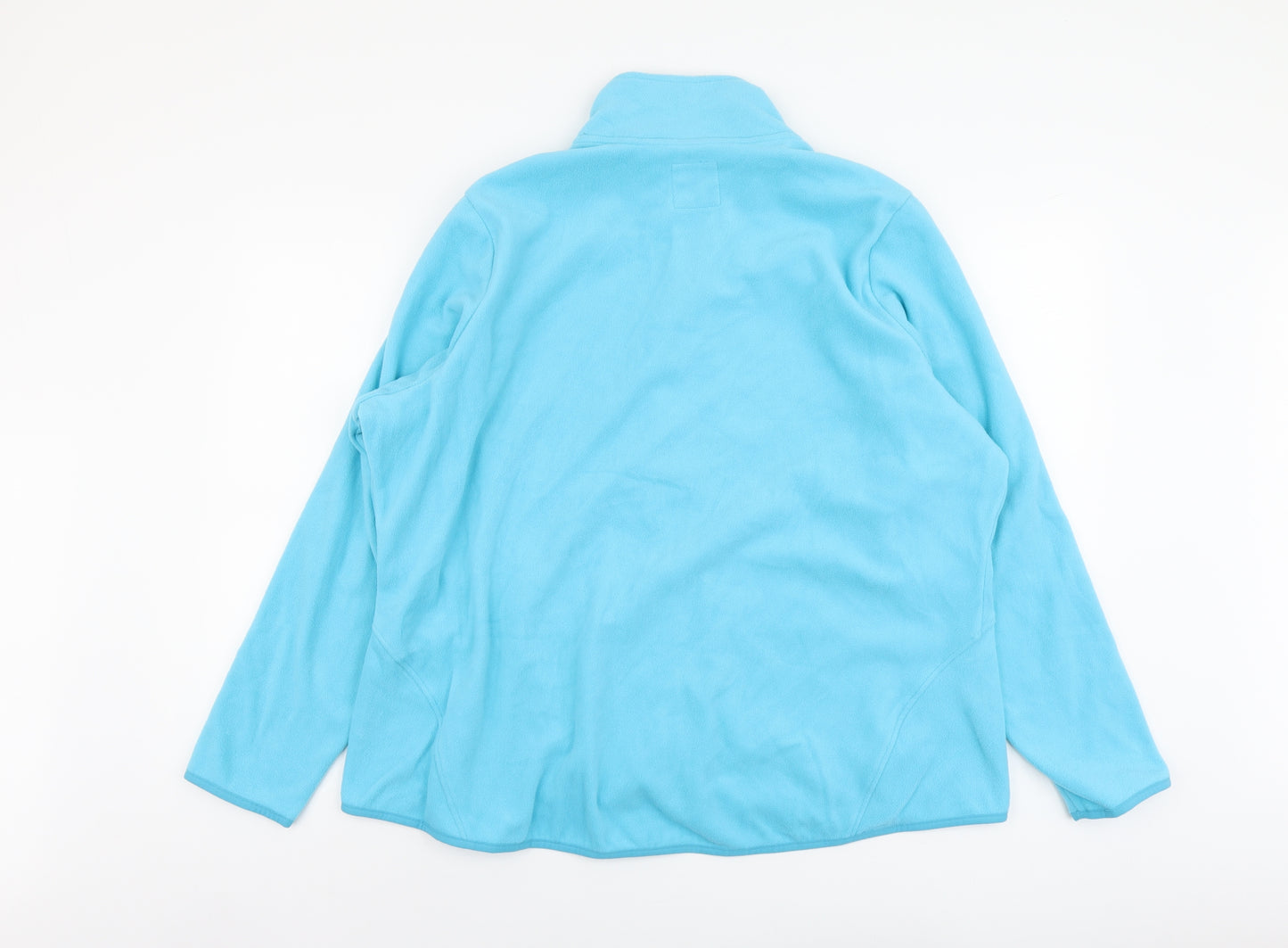 Marks and Spencer Womens Blue Jacket Size 22 Zip