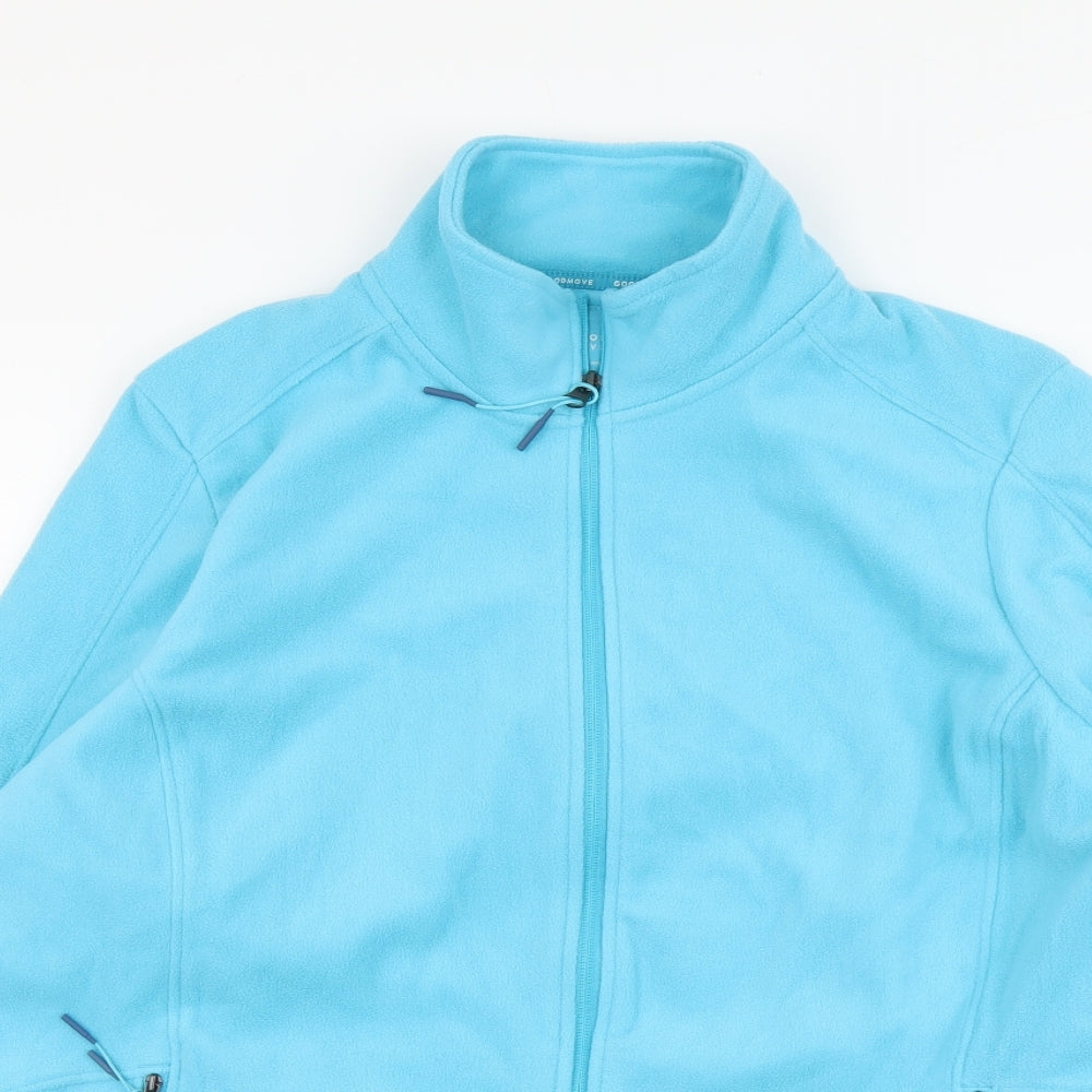 Marks and Spencer Womens Blue Jacket Size 22 Zip