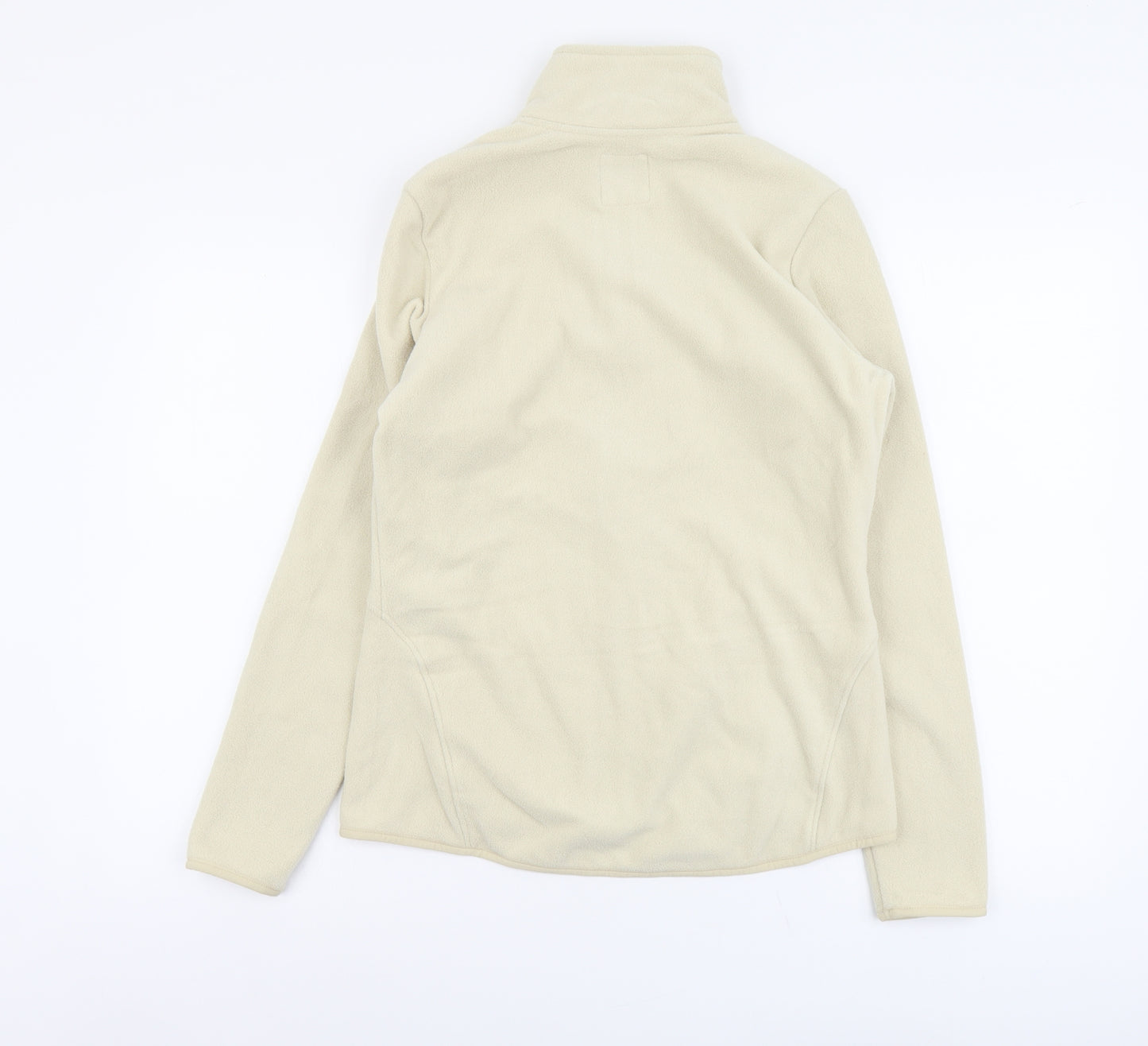 Marks and Spencer Womens Beige Jacket Size 10 Zip