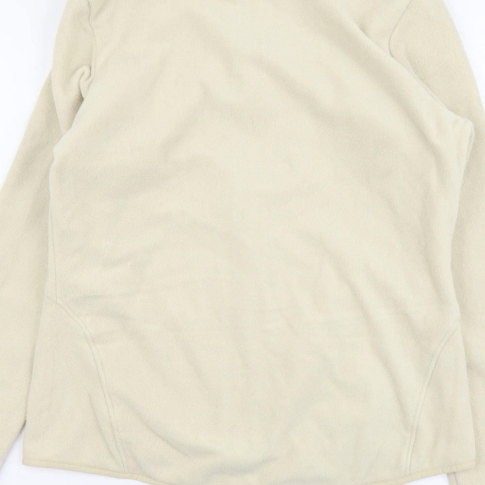 Marks and Spencer Womens Beige Jacket Size 10 Zip