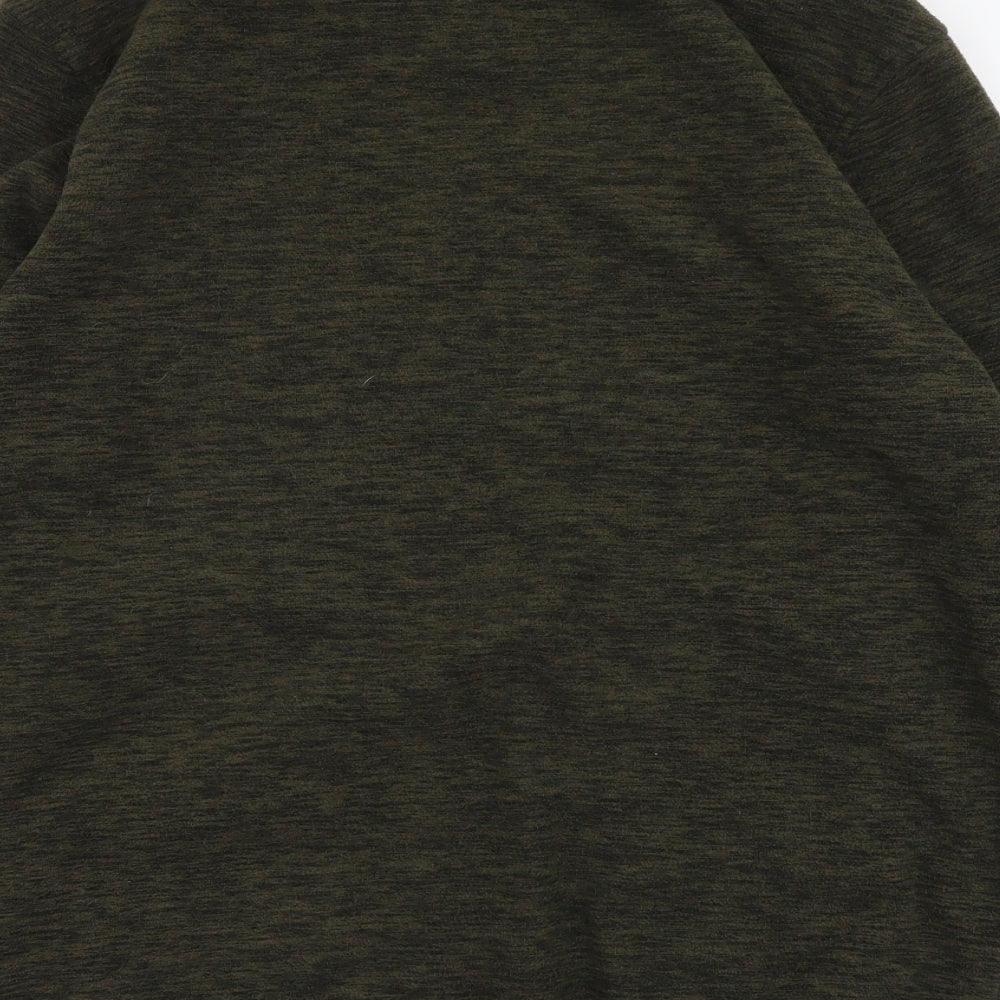 George Mens Green Jacket Size L Zip