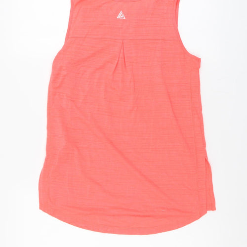 NEXT Womens Pink Polyester Basic Tank Size S Boat Neck Pullover