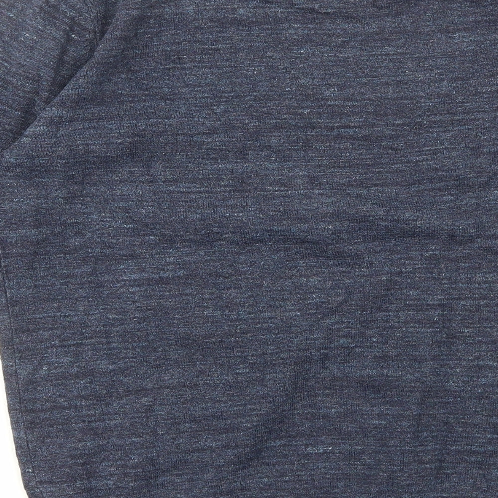 NEXT Mens Blue Round Neck Cotton Pullover Jumper Size S