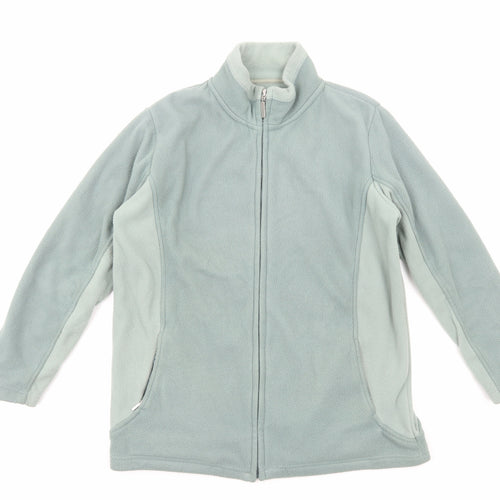Bonmarché Womens Green Jacket Size S Zip