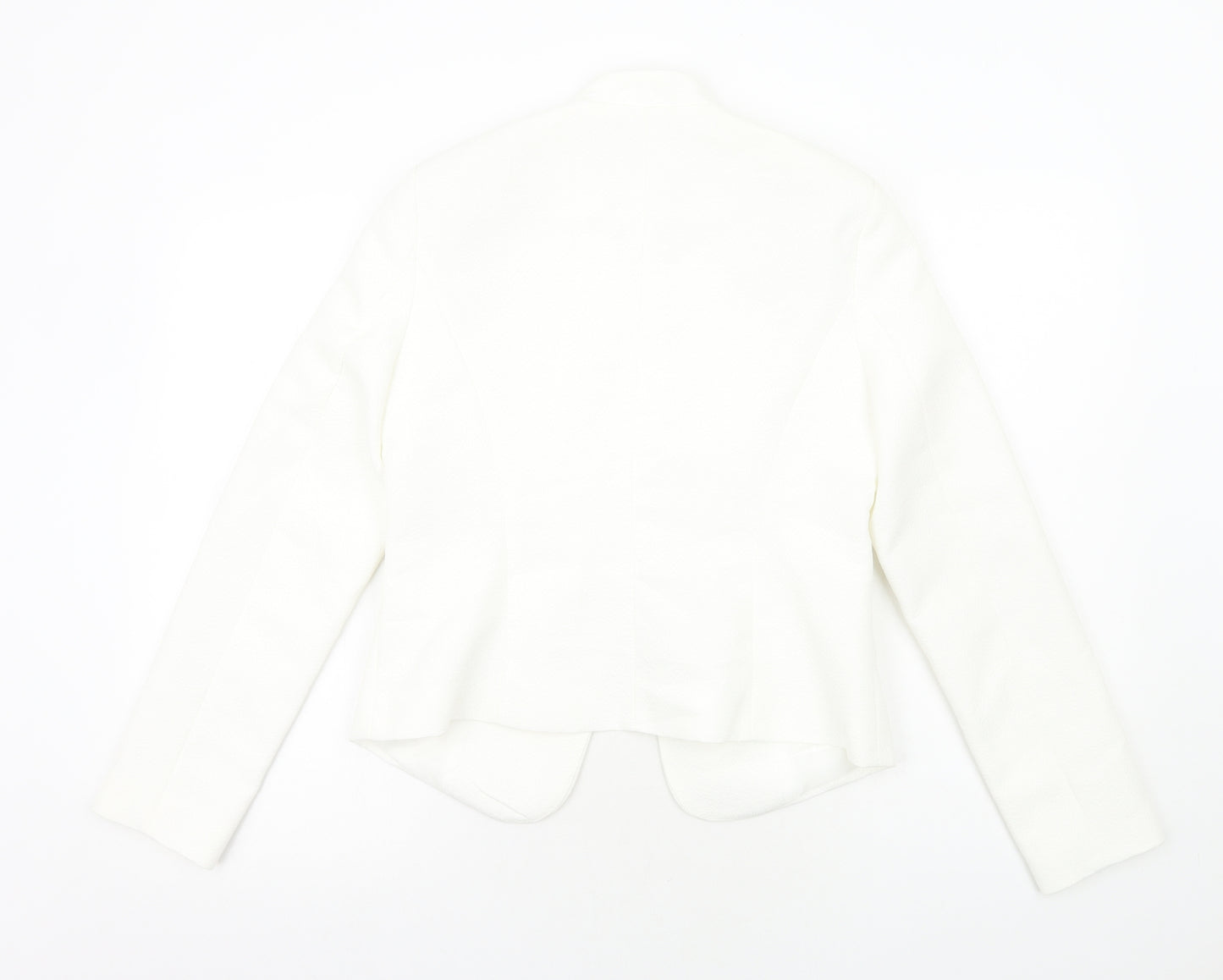 New Look Womens White Jacket Blazer Size 12