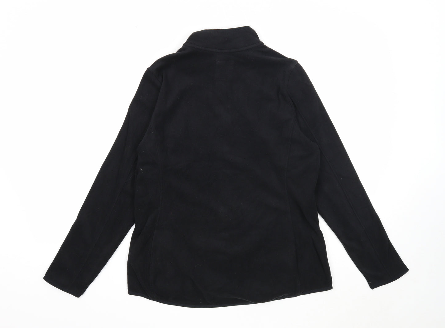 GOODMOVE Womens Black Jacket Size 14 Zip