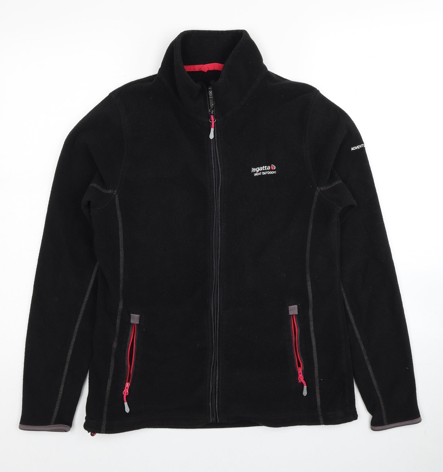 Regatta Womens Black Jacket Size 12 Zip