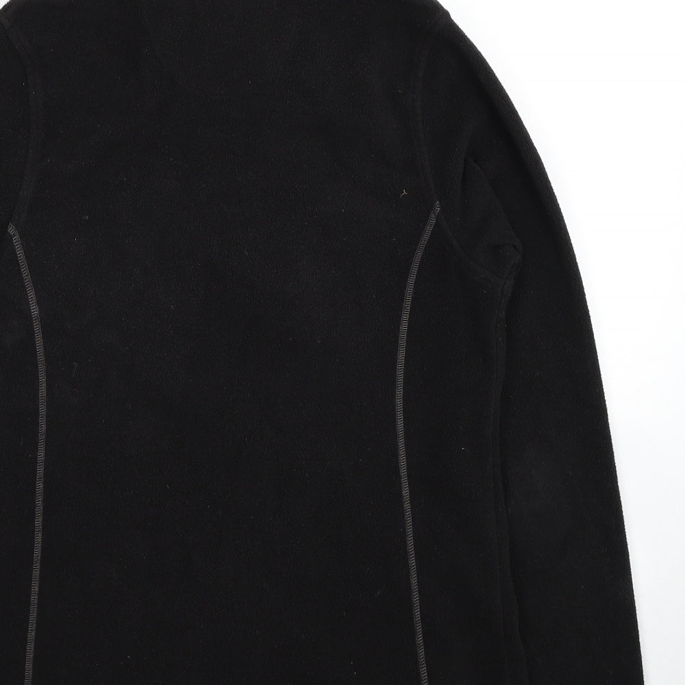 Regatta Womens Black Jacket Size 12 Zip