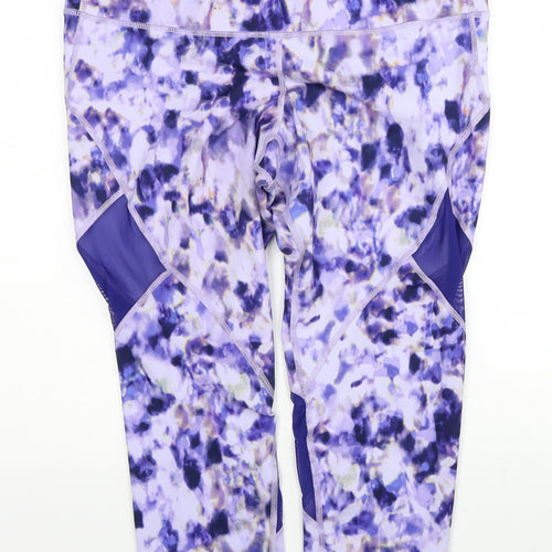 Old Navy Womens Multicoloured Geometric Polyester Compression Leggings Size XL Regular Pullover