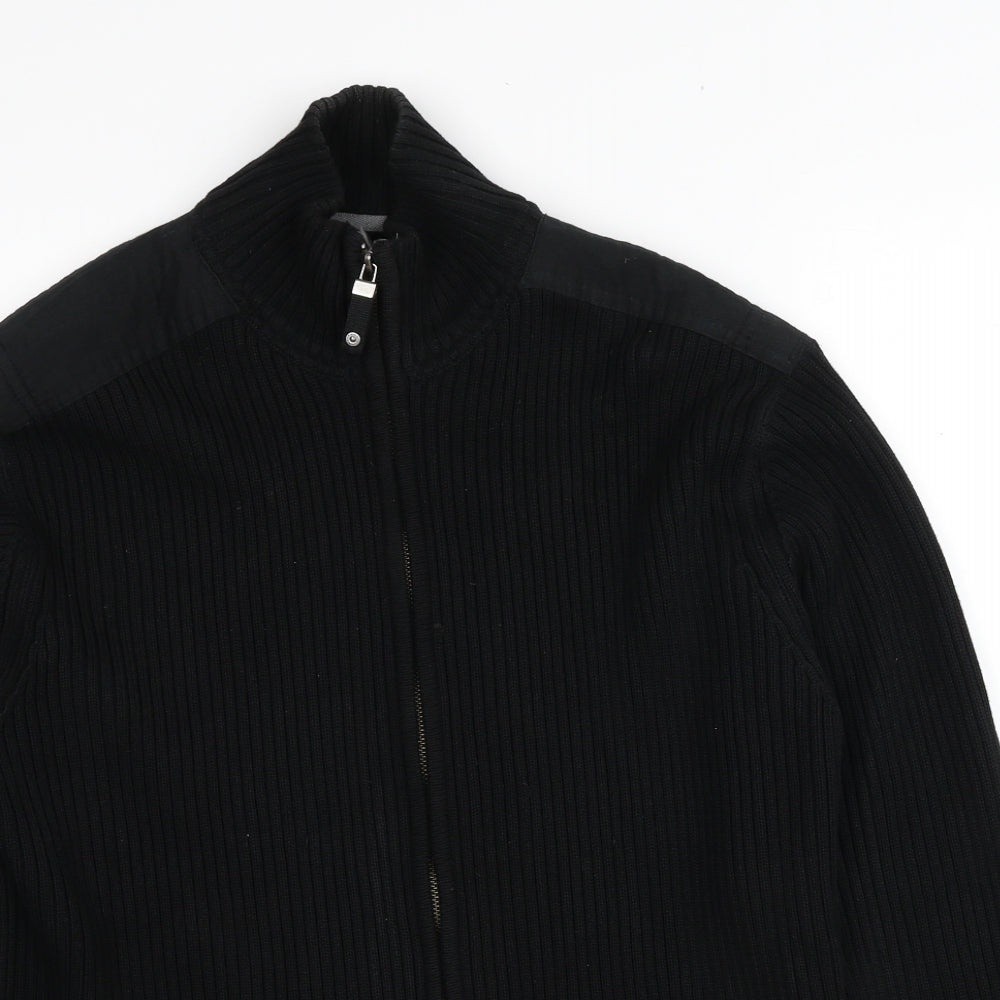 NEXT Mens Black Jacket Size XL Zip
