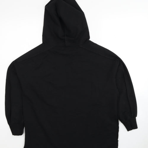 The Fancy Womens Black Polyester Pullover Hoodie Size S Pullover - Size S/M, Embrace Your Dreams