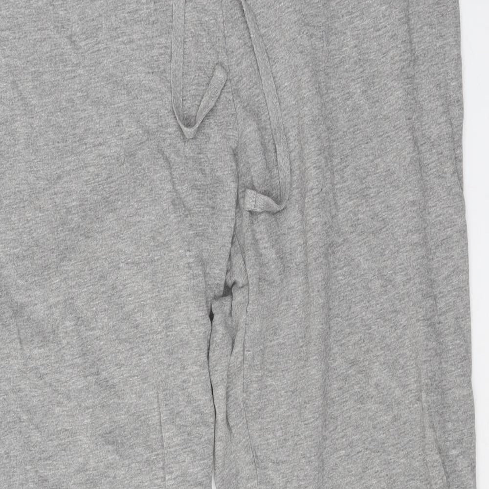 George Womens Grey Cotton Jogger Trousers Size 18 Regular