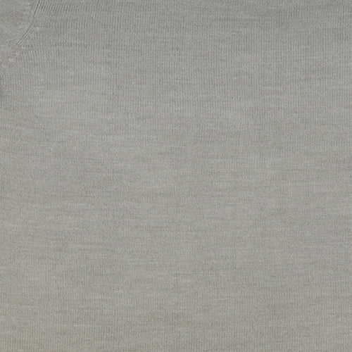 Anna Rose Womens Grey Scoop Neck Geometric Acrylic Pullover Jumper Size M