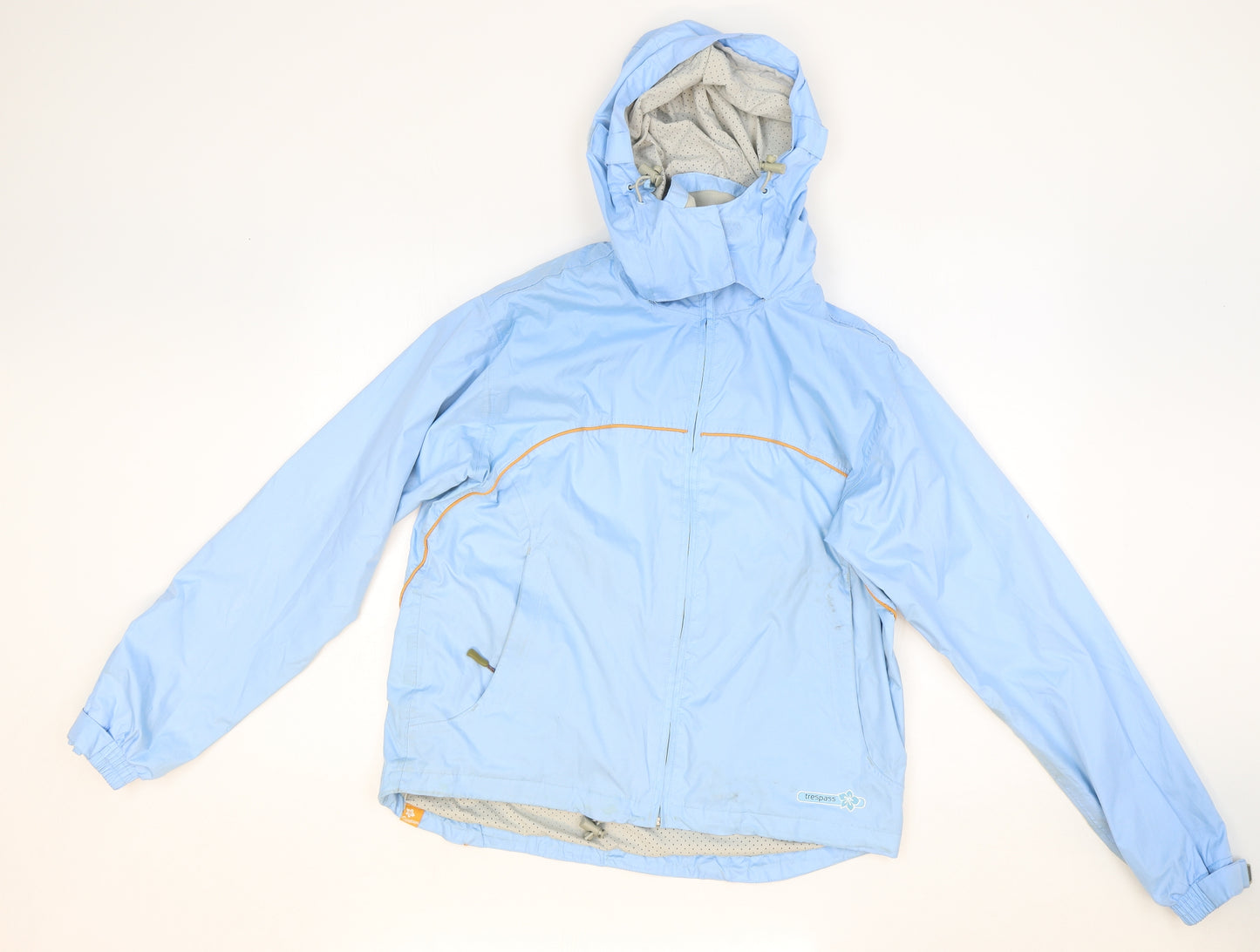 Trespass Womens Blue Windbreaker Jacket Size M Zip