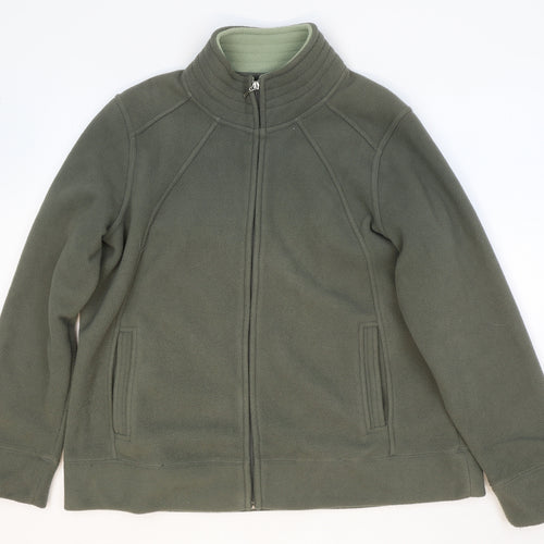 BM Mens Green Jacket Size M Zip