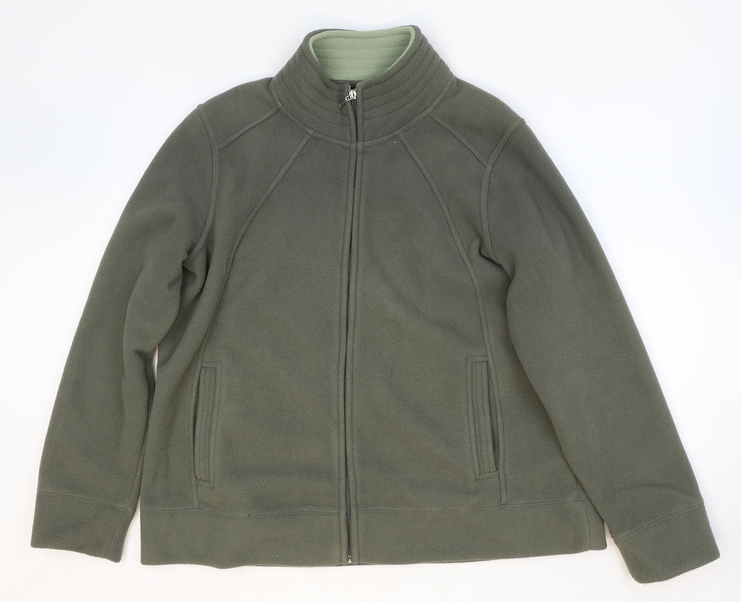 BM Mens Green Jacket Size M Zip