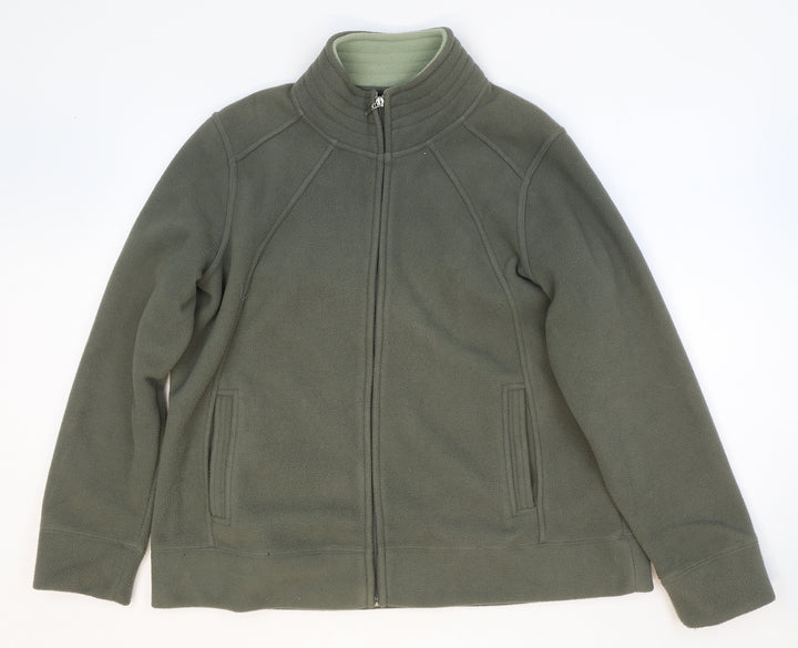 BM Mens Green Jacket Size M Zip