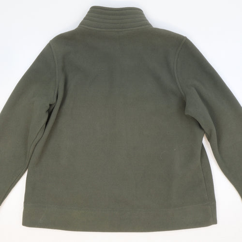 BM Mens Green Jacket Size M Zip