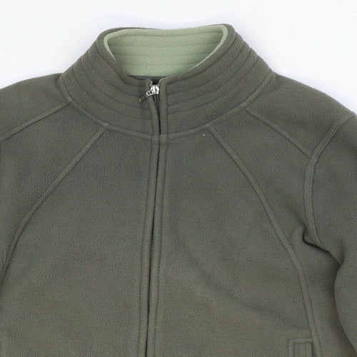 BM Mens Green Jacket Size M Zip