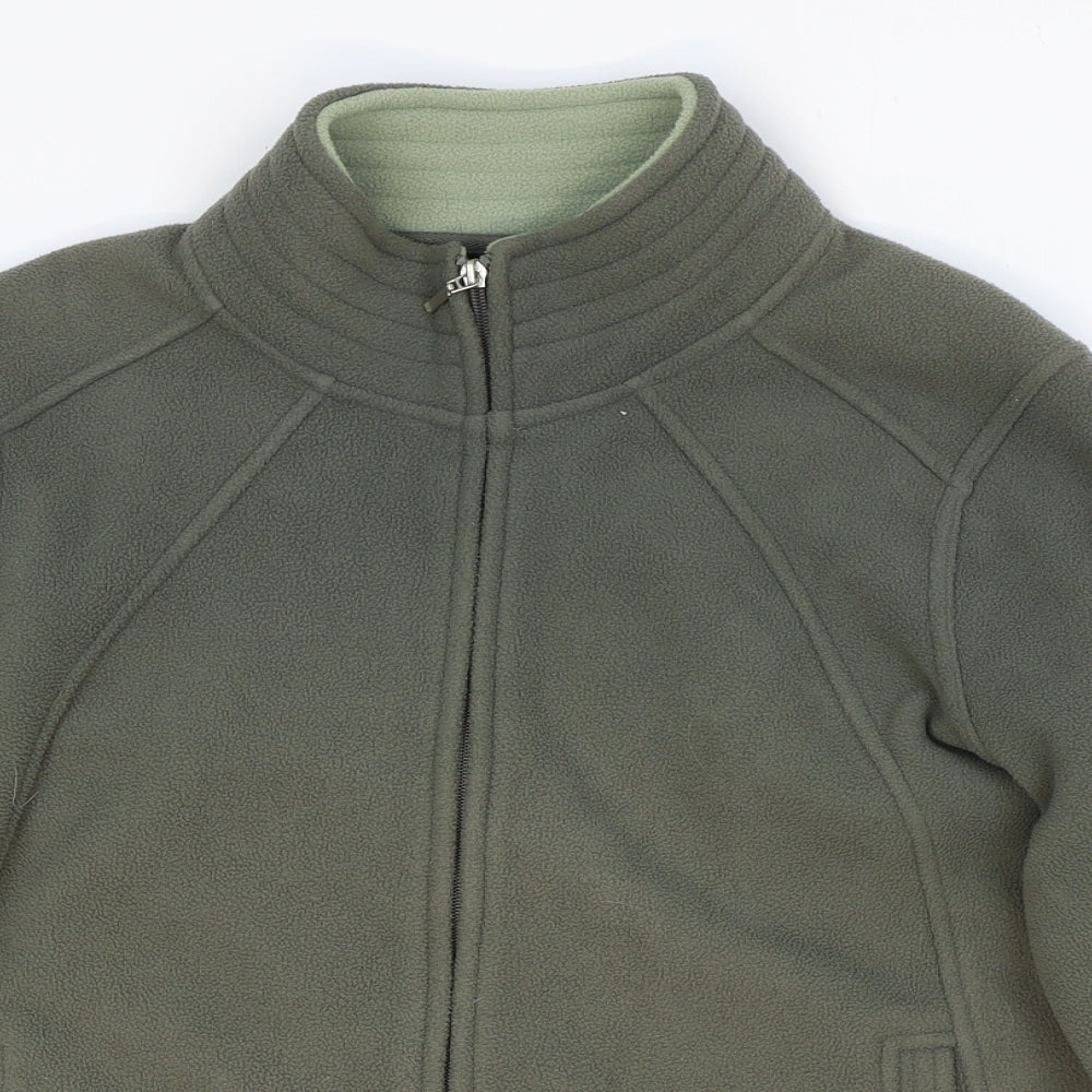 BM Mens Green Jacket Size M Zip