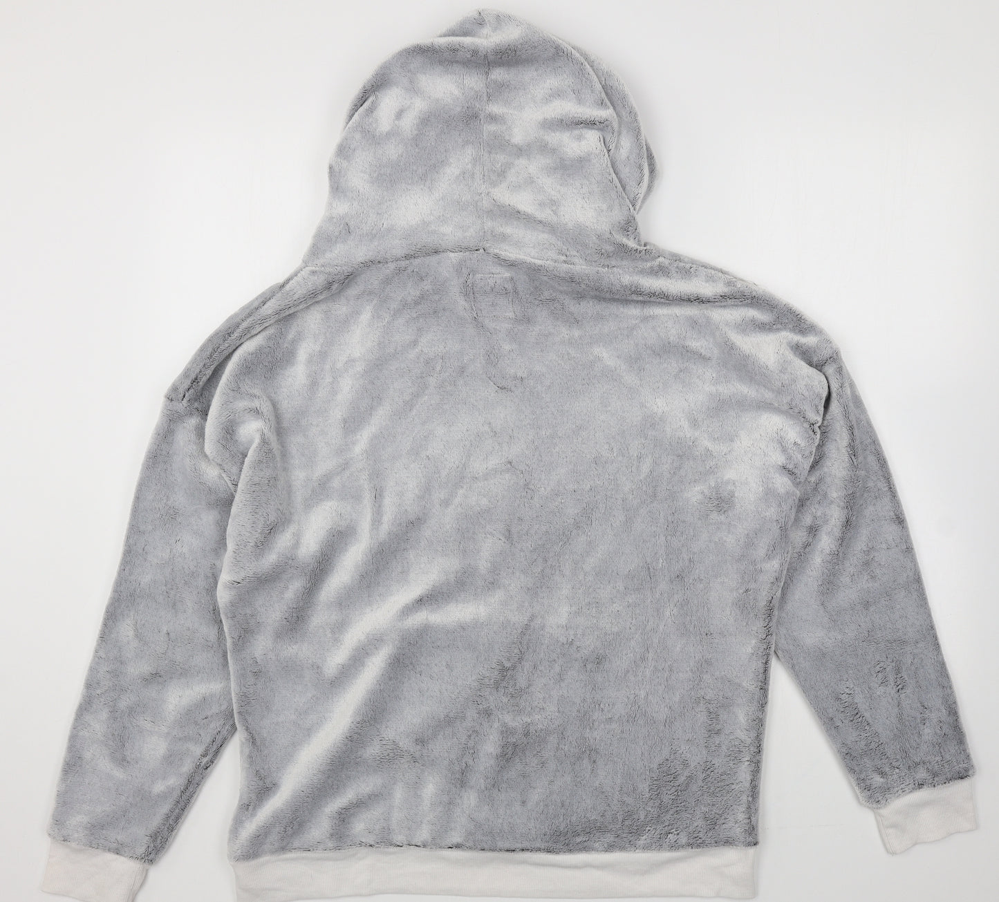Disney Womens Grey Polyester Pullover Hoodie Size L Pullover - Thumper