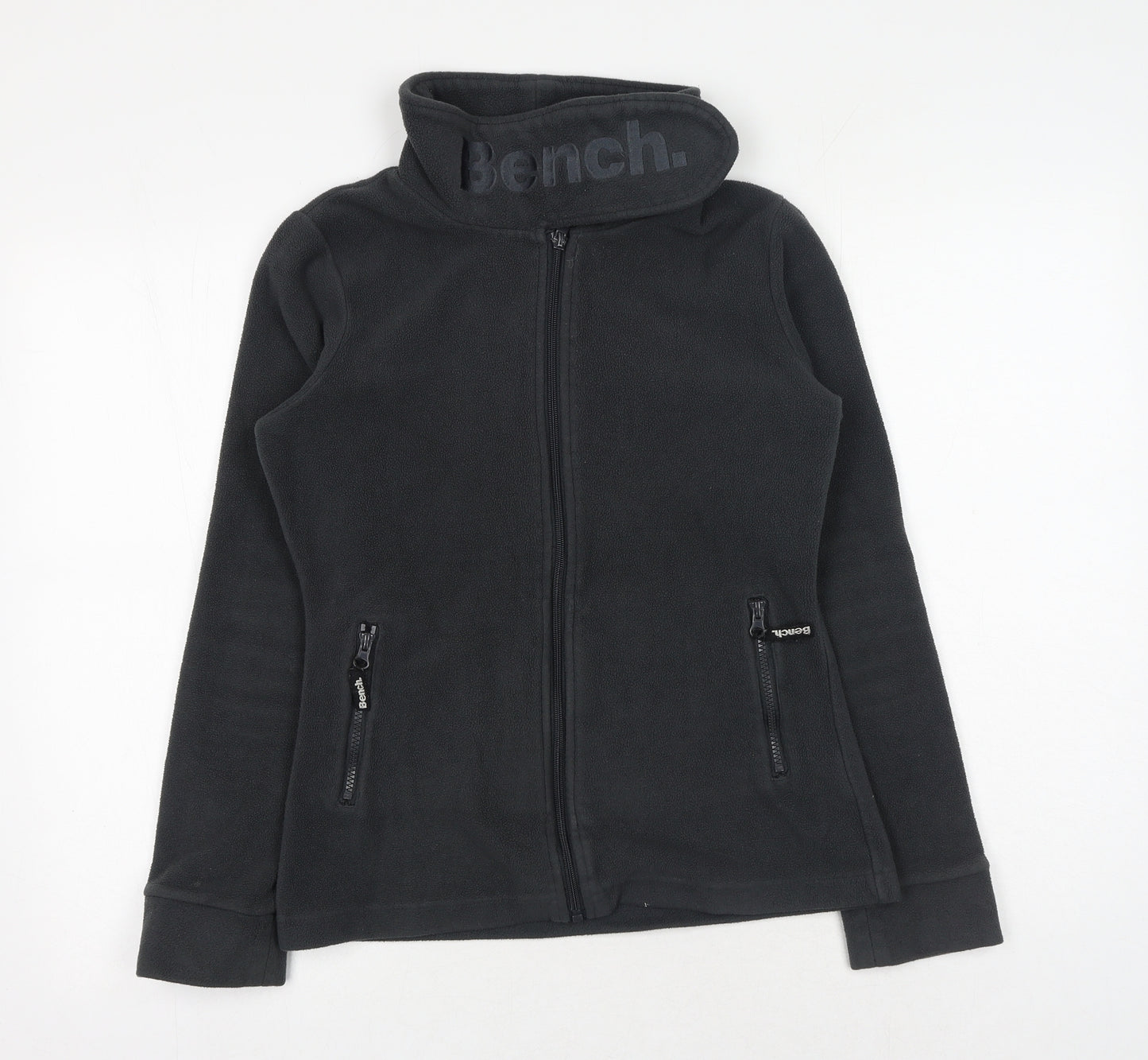 Bench Womens Grey Jacket Size M Zip
