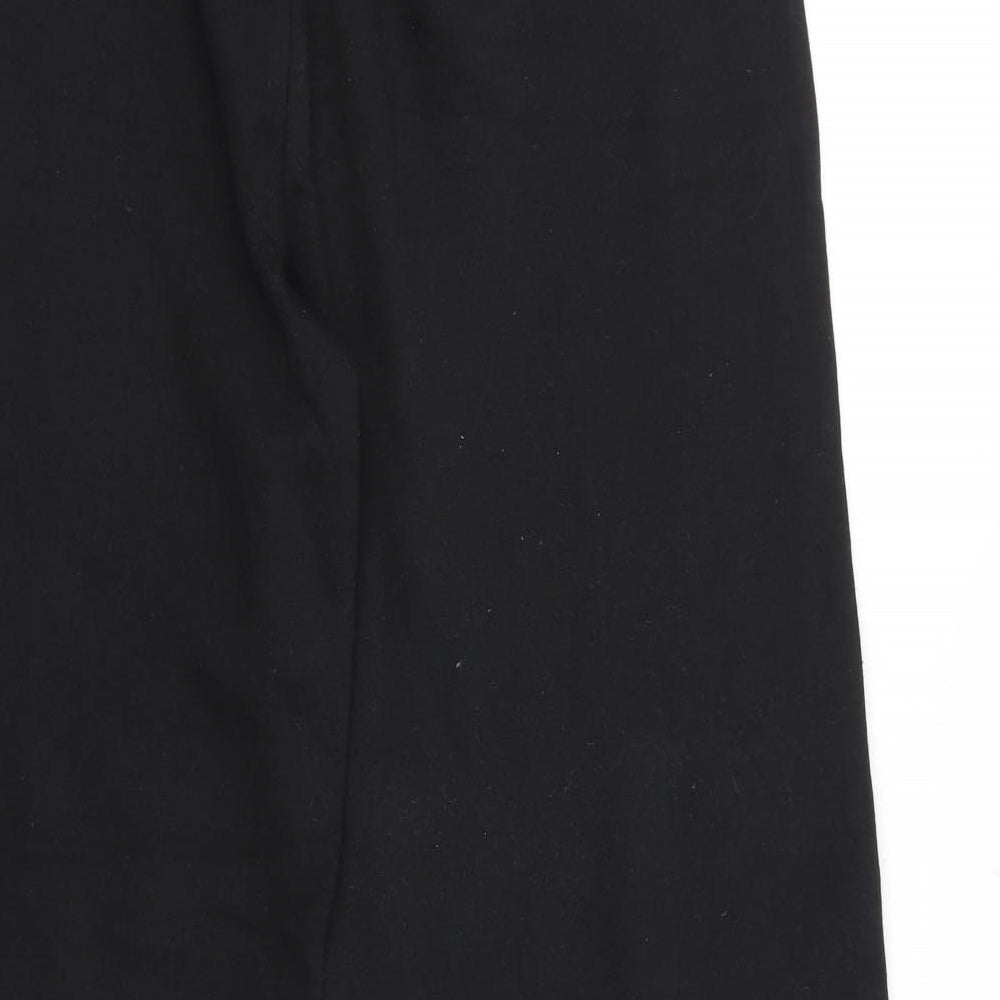 Happit Womens Black Cotton Jogger Trousers Size XL L31 in Regular Drawstring