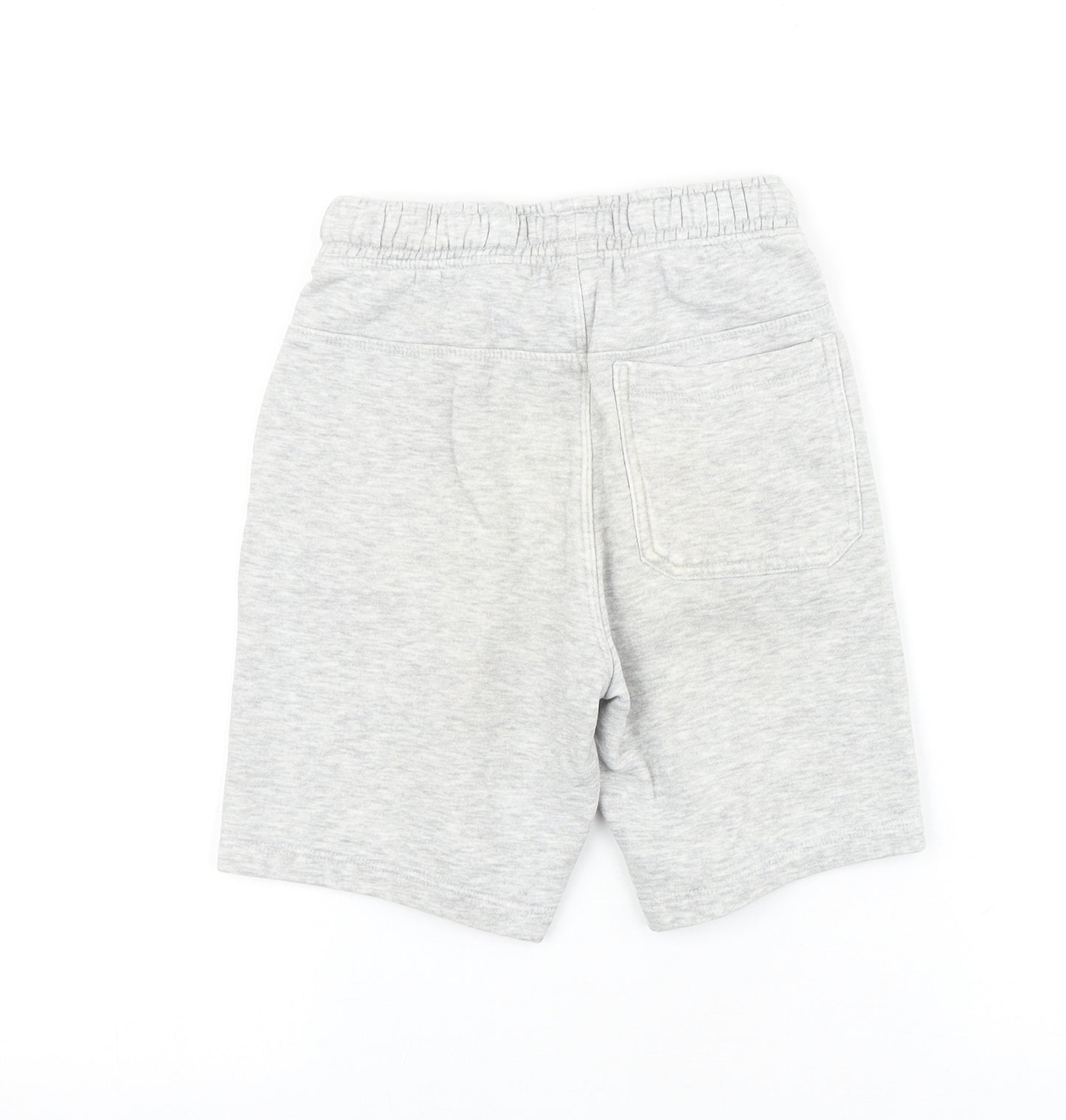 NEXT Boys Green 100% Cotton Sweat Shorts Size 8 Years Regular Tie