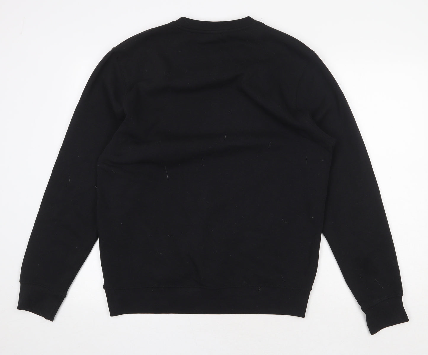 Primark Mens Black Polyester Pullover Sweatshirt Size L