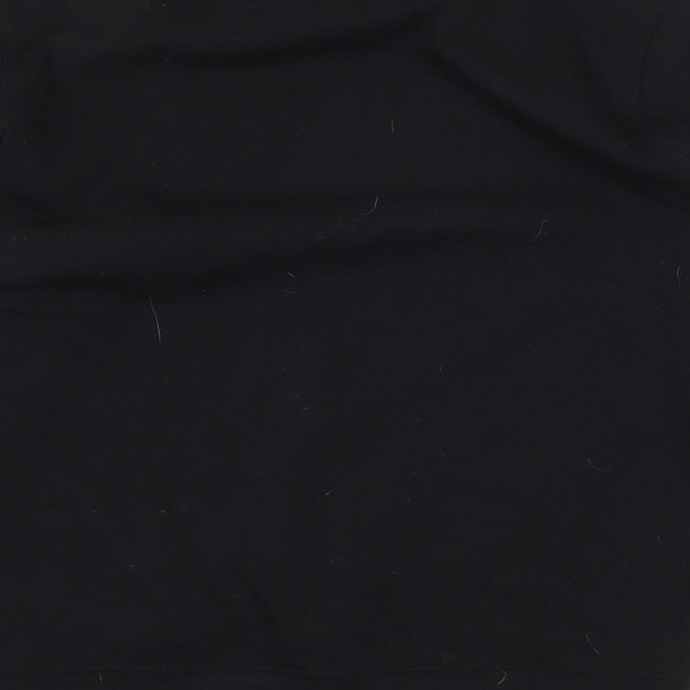 Primark Mens Black Polyester Pullover Sweatshirt Size L