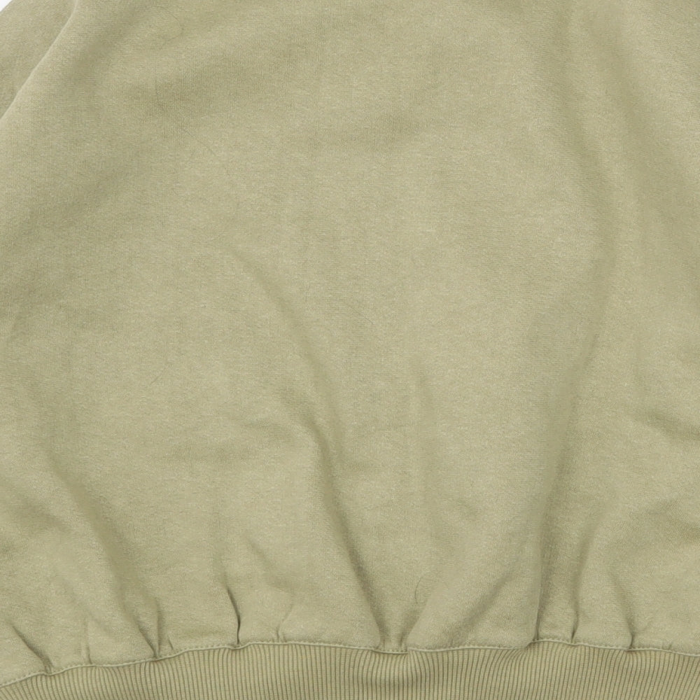 Happit Womens Green Jacket Size S Snap