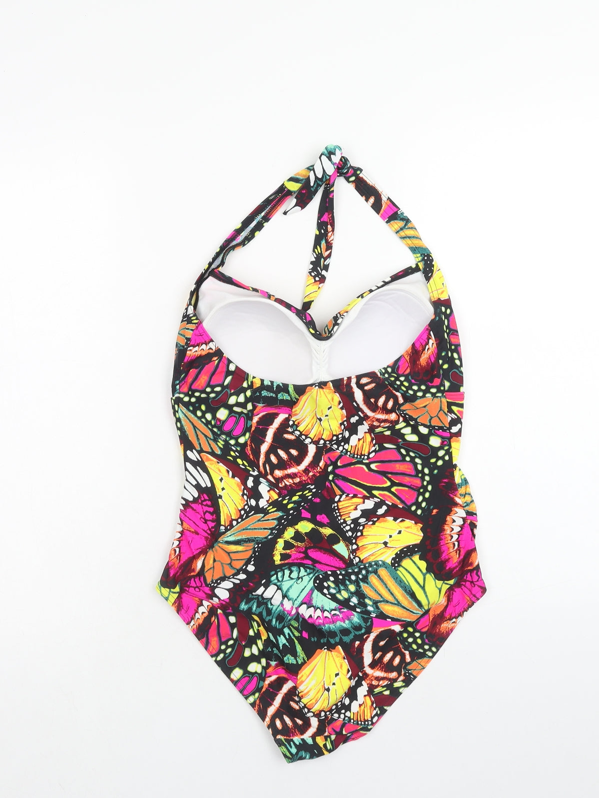 TU Womens Multicoloured Geometric Polyamide One Piece Size 14