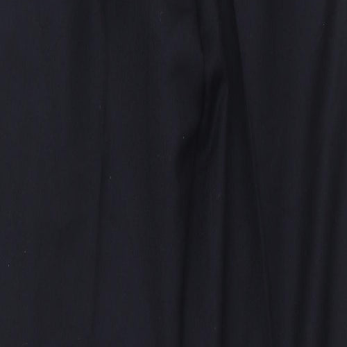 Smith Signature Mens Blue Polyester Dress Pants Trousers Size 30 in Regular Zip