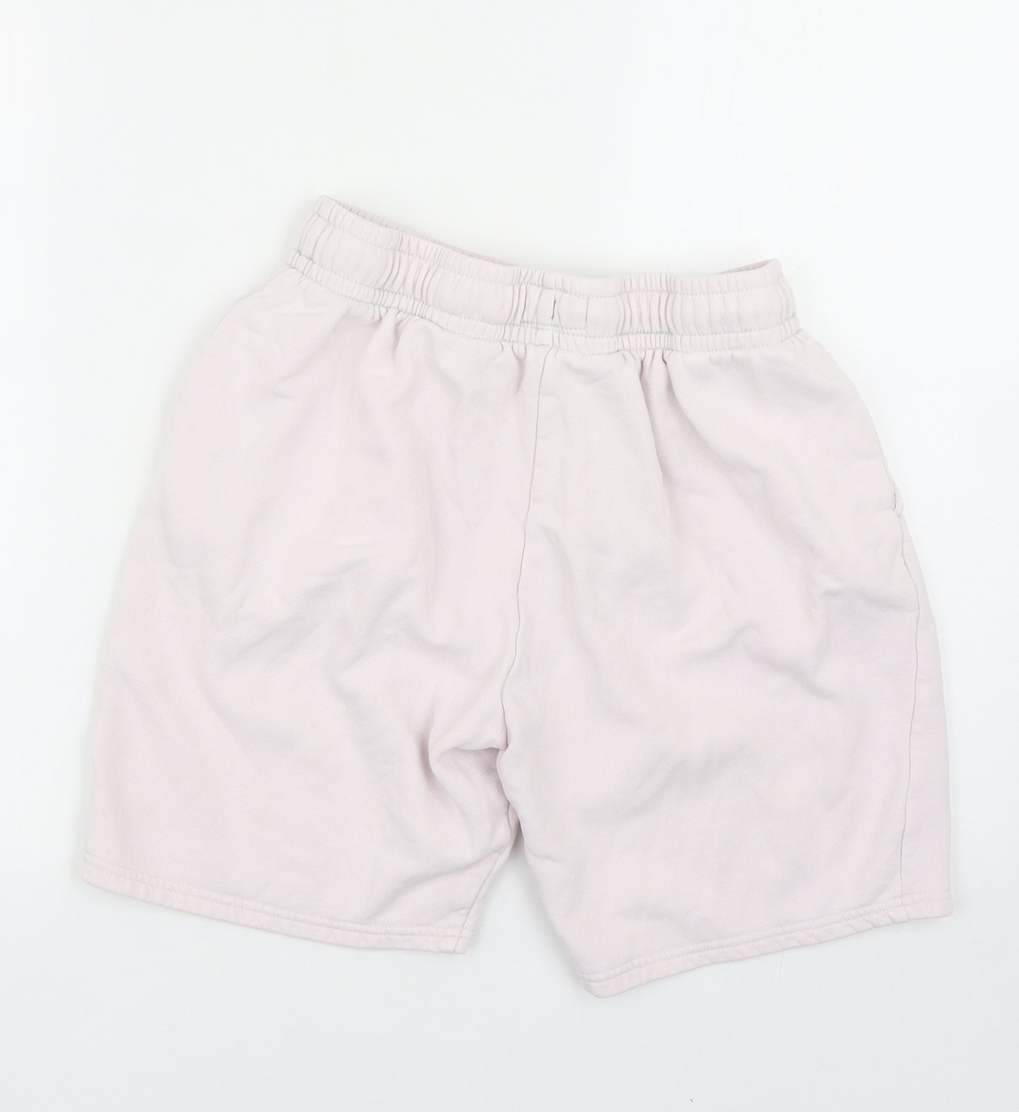 Primark Boys Pink Cotton Sweat Shorts Size 14-15 Years Regular Drawstring