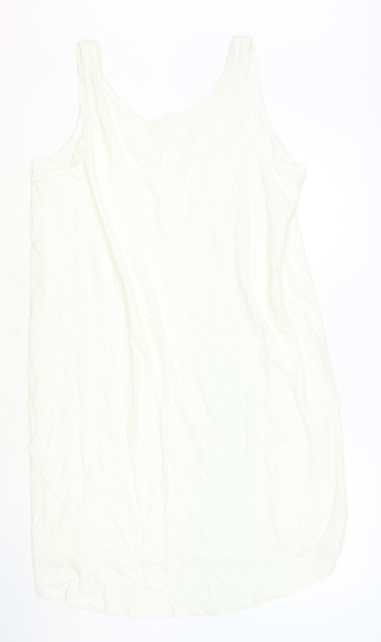 Charli Womens Ivory Polyester Shift Size 14 V-Neck Pullover