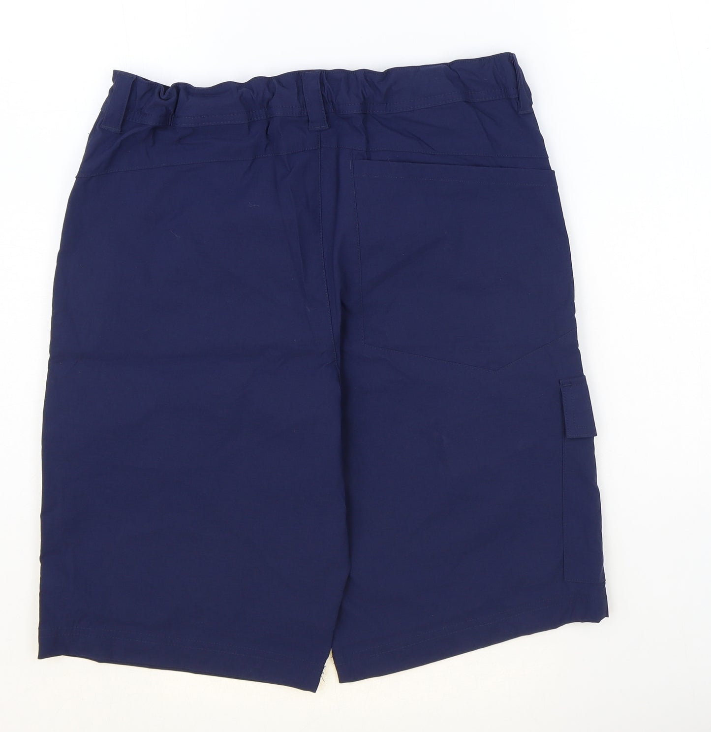 Berghaus Boys Blue Polyamide Bermuda Shorts Size 14-15 Years Regular Zip