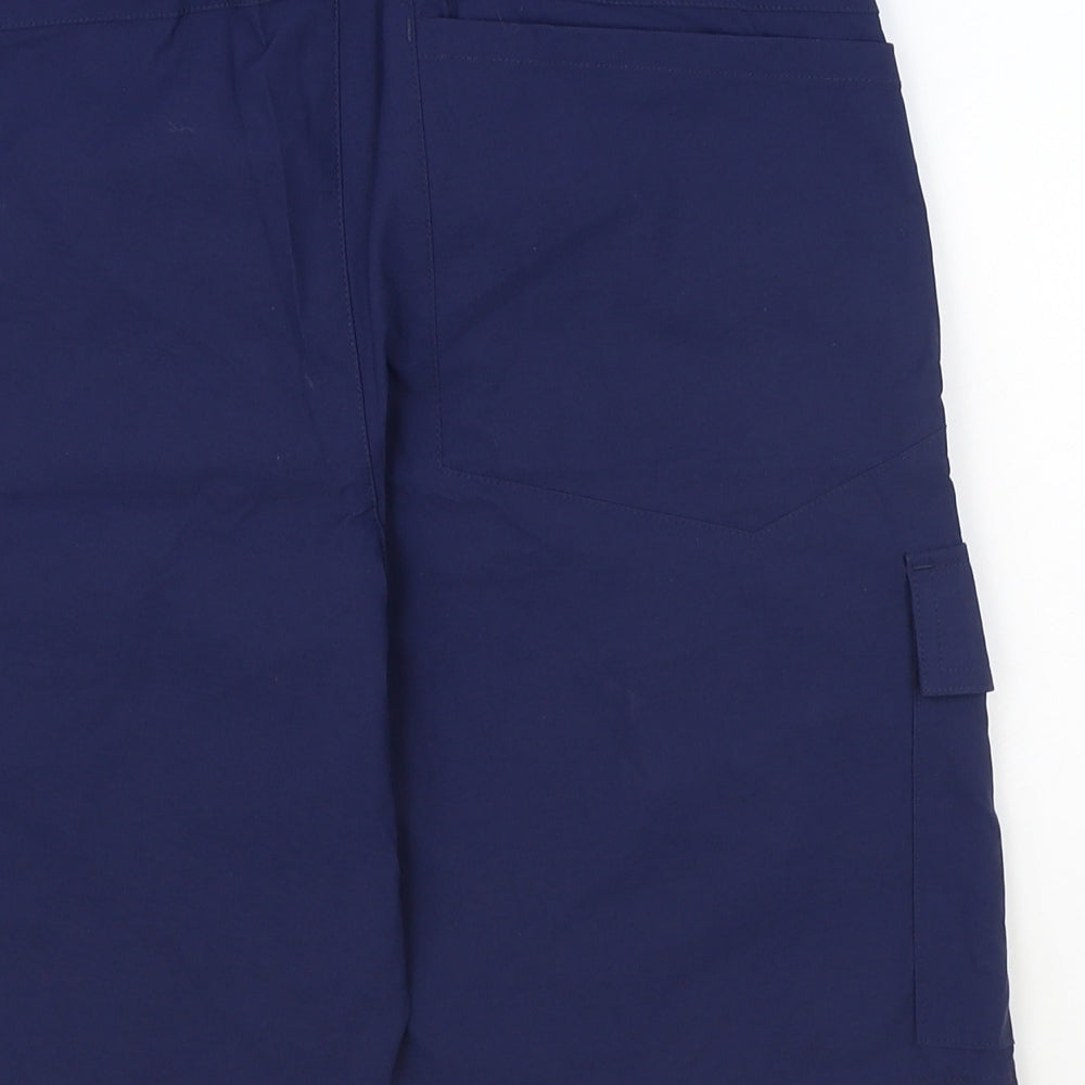 Berghaus Boys Blue Polyamide Bermuda Shorts Size 14-15 Years Regular Zip