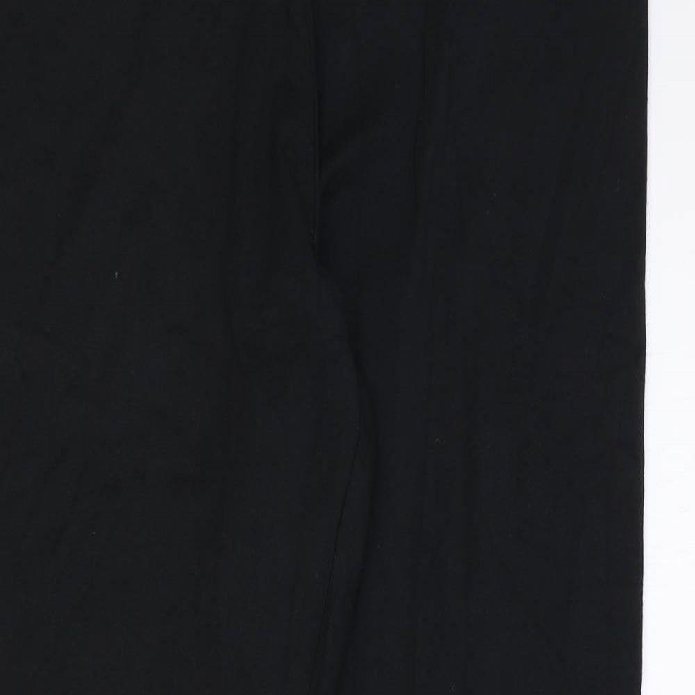 Primark Womens Black Cotton Cropped Leggings Size XL