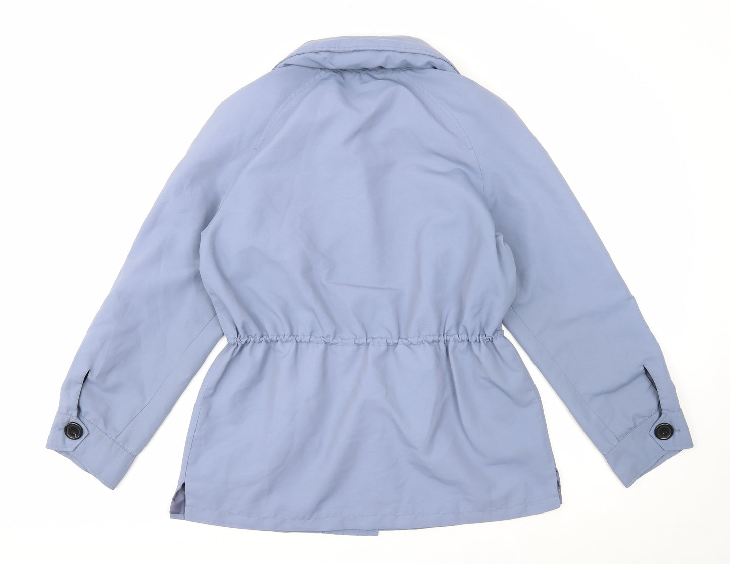 Casual&Co Womens Blue Jacket Size S Zip