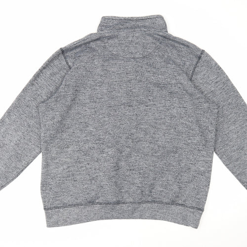 BHS Mens Grey Cotton Pullover Sweatshirt Size L