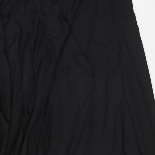SheIn Womens Black Polyester Swing Skirt Size 3XL Zip