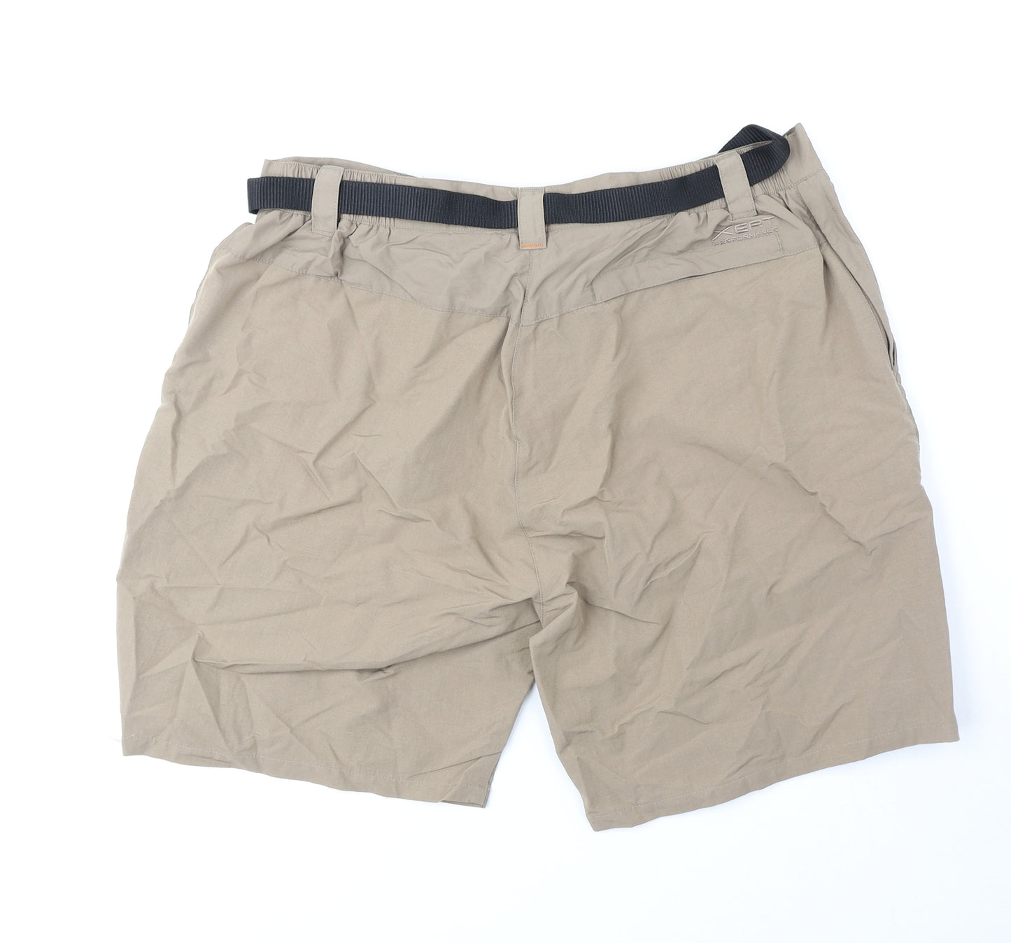 Regatta Womens Beige Polyamide Chino Shorts Size 18 Regular Zip