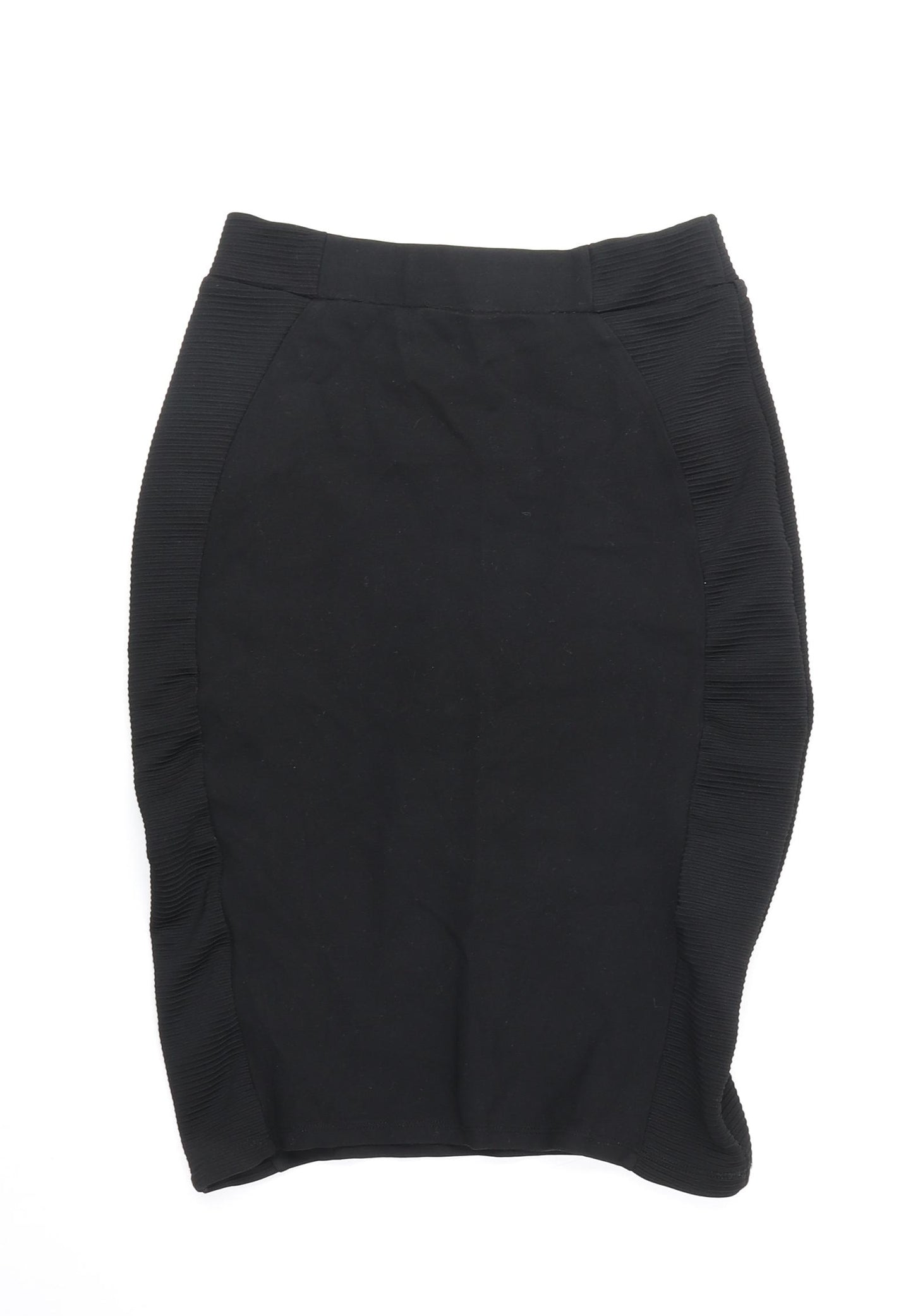 Zara Womens Black Polyester Tulip Skirt Size XS