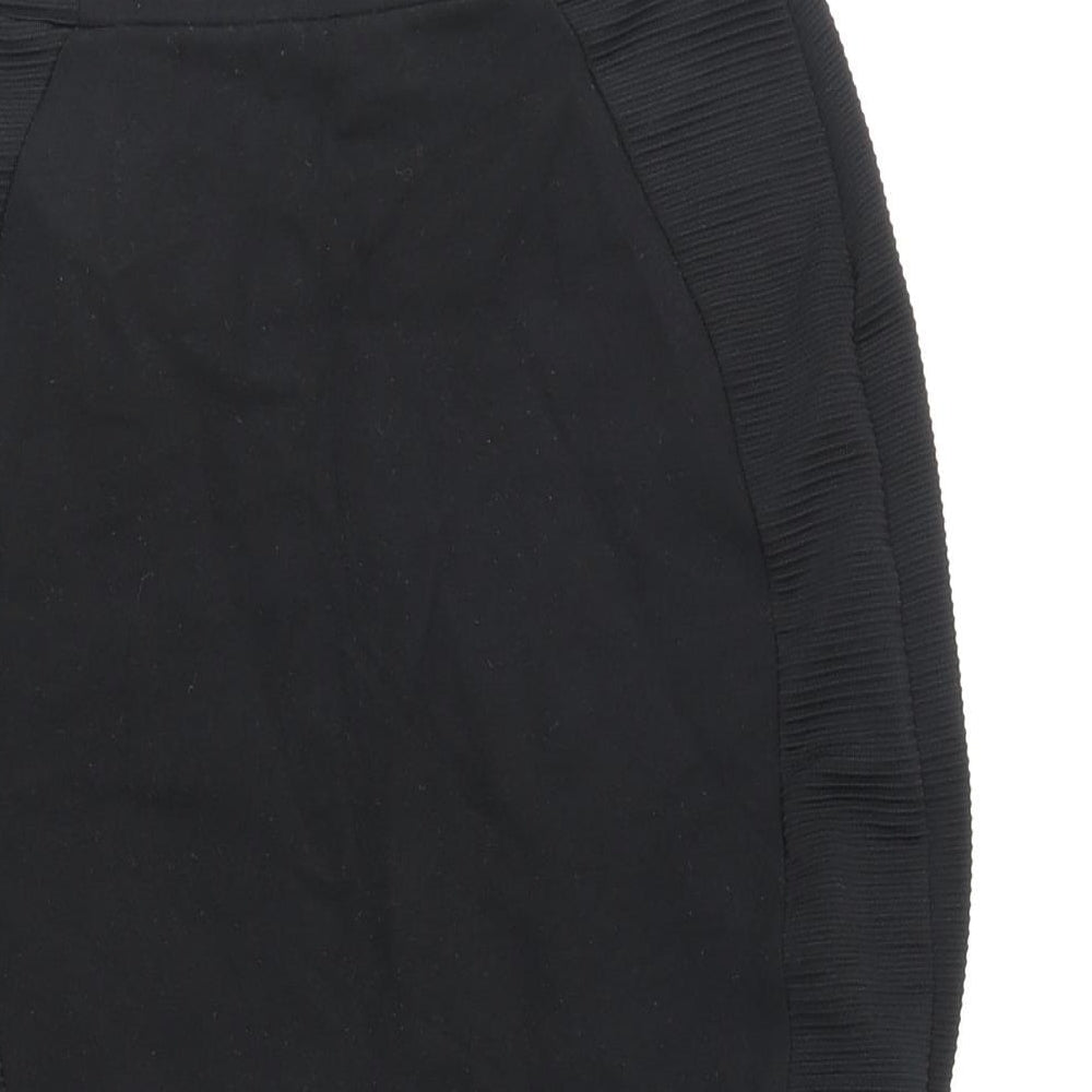 Zara Womens Black Polyester Tulip Skirt Size XS
