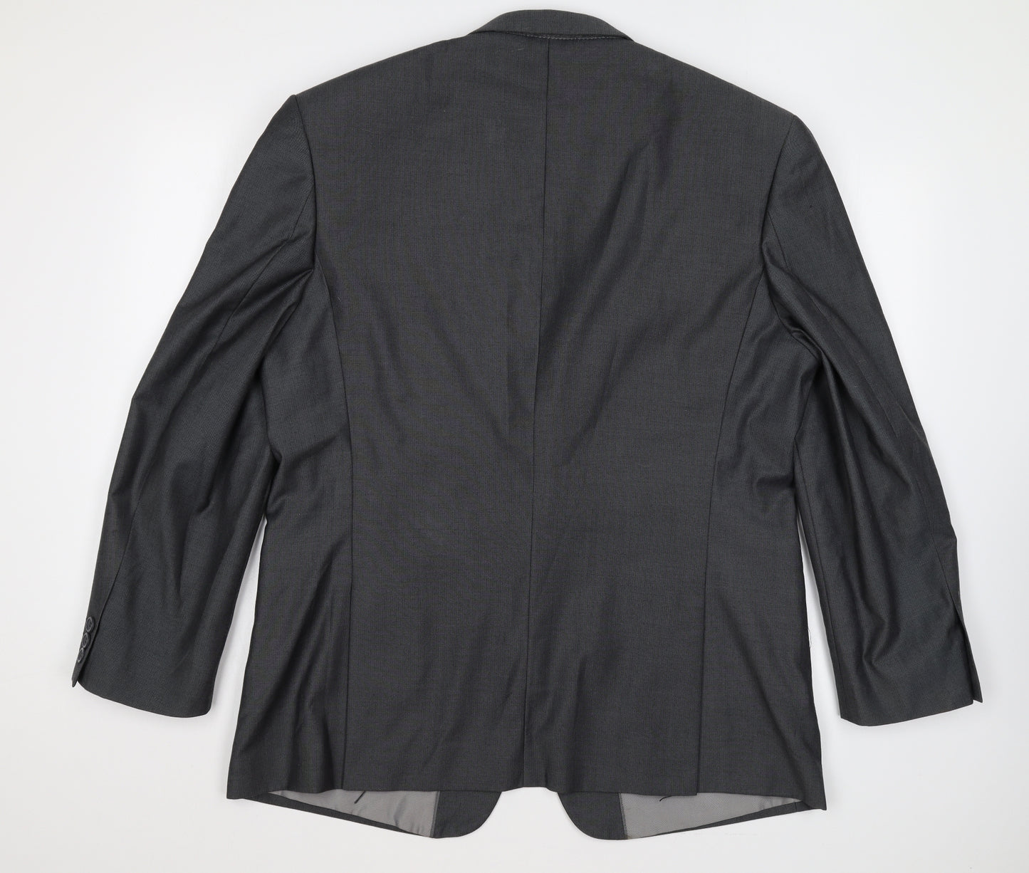 Jack Reid Mens Grey Wool Jacket Blazer Size 44