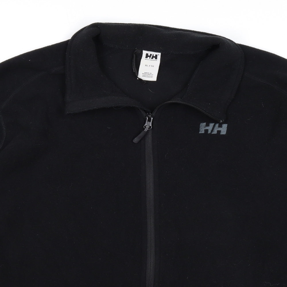 Helly Hansen Mens Black Jacket Size XL Zip
