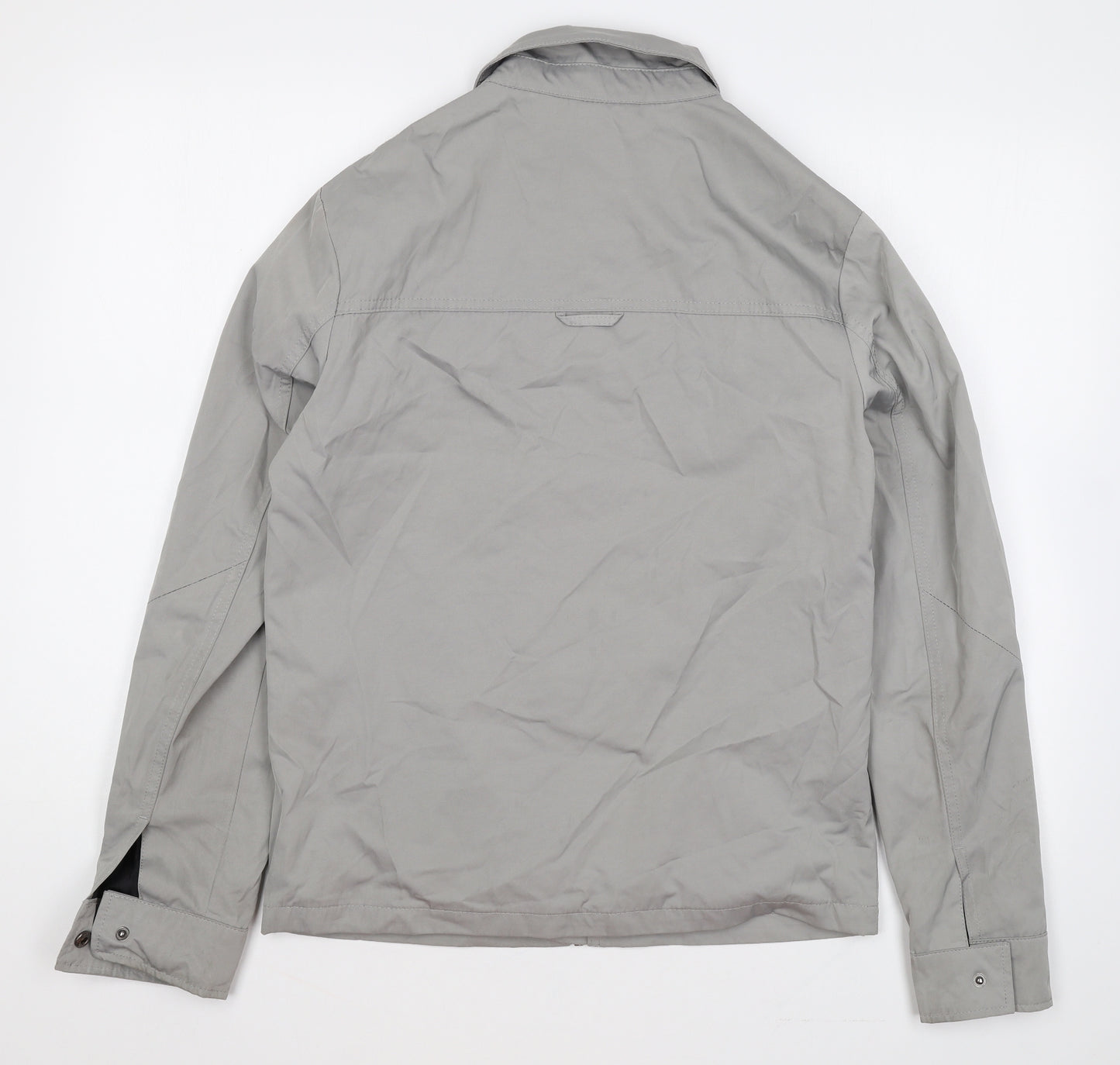 River Island Mens Grey Jacket Size S Zip