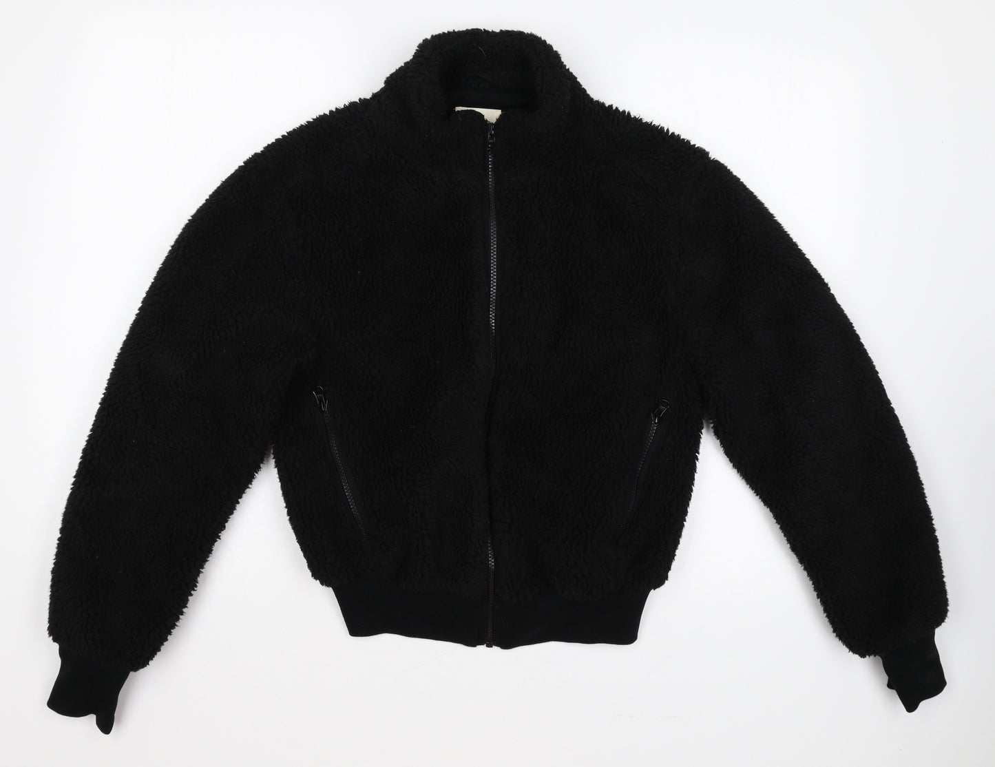 Hush Womens Black Jacket Size 8 Zip