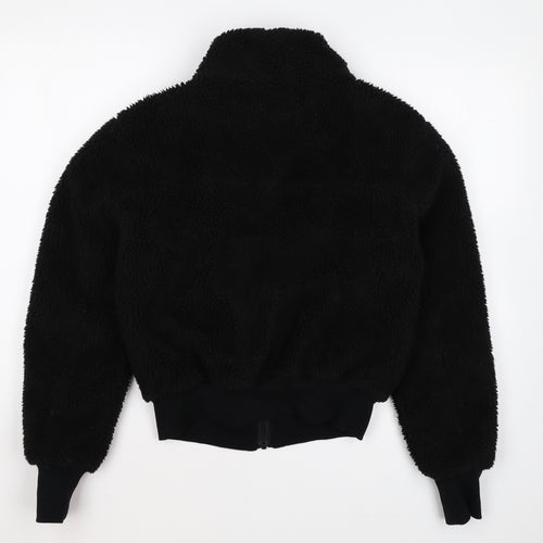 Hush Womens Black Jacket Size 8 Zip